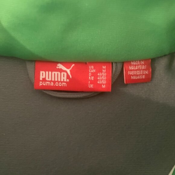 PUMA Men's Full Zip Track Jacket (Med) - Picture 6 of 8